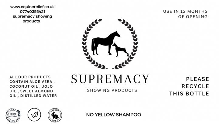 No Yellow Shampoo